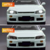 OE Headlights for Nissan Skyline GTR-34, Car Performance Upgrade, Retrofit