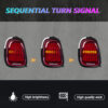 DY-F56-2520A-R (9) 3 Modes Tail Lights for 3rd Gen Mini Cooper F55/F56/F57 2014-2024