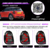 DY-F56-2520A-S1 (9) 3 Modes LED Taillights for Mini Cooper 3rd Gen F55/F56/F57 Hatchback Convertible 2014-2024 for Rear Lamp Retrofit DOT/E-mark Certified