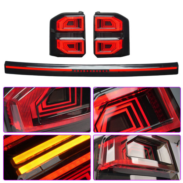 Aftermarket Tail Light for Toyota Land Cruiser Prado LC250 VX TX J250 2024 2025 2026