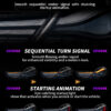 Archaic Auto Red LED Tail Light for BMW 6 Series F06 F12 F13 2011-2018 640i/640d/650i/M6 Plug+Play Factory Design Back Lights