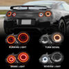 Plug and Play Tail Lights for NISSAN GTR GT-R R35 GTR35 2007-2023